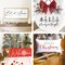 Christmas Doormat Stencils Reusable Holiday (half23) 11.8"L x 5.9"W